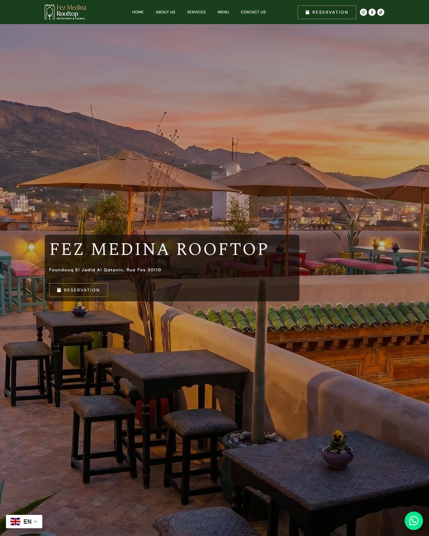 Fez Medina Rooftop project screenshot