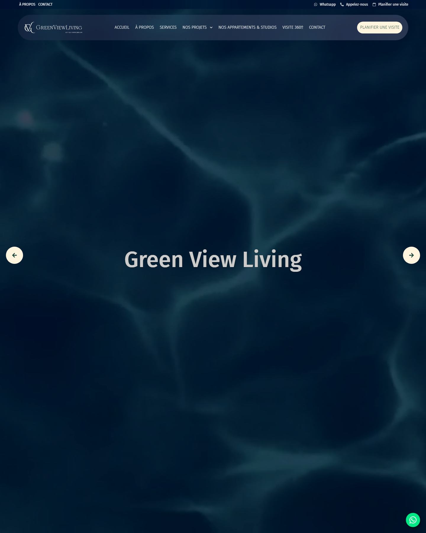 Green View Living project screenshot